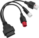 OBD2 Scanner Code Reader with Adapter Cable for Yamaha FI Motorcycle
