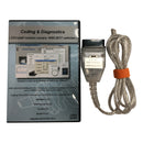 USB Cable For BMW K + DCAN OBD2 FTDI FT232RL + Switch + Tools INPA EDIABAS NCS