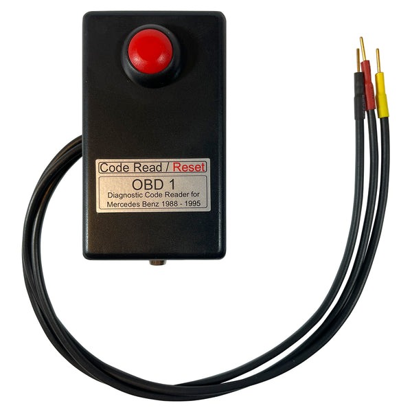 OBD1 Diagnostic code reader for Mercedes cars with the round 38 port socket