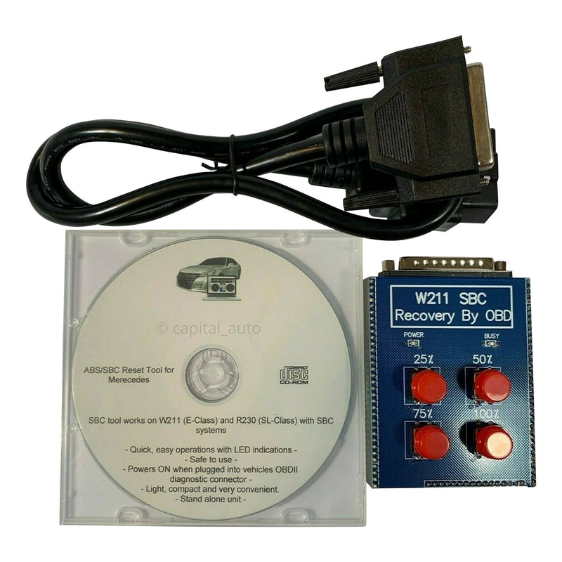 OBD2 Auto W211/R230 ABS/SBC Scan Tool for Mercedes OBD SBC Reset Tool