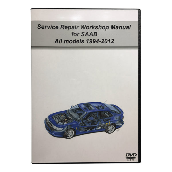 SAAB WIS & EPC Service Shop Repair Manual + Parts Catalog + Wiring Diagrams DVD