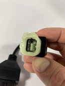 Diagnostic 4 Pin OBD2 Cable Harness Adapter for Honda CBR 1000R, CBR 600R, VFR 800 etc - OBD247