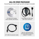 Diagnostic USB Cable Scanner Tool Kit for Yamaha YDS Boat Marine Outboard WaveRunner Jet Boat