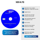 Diagnostic USB Cable Scanner Tool Kit for Suzuki Outboard Marine Boat SDS 8.70