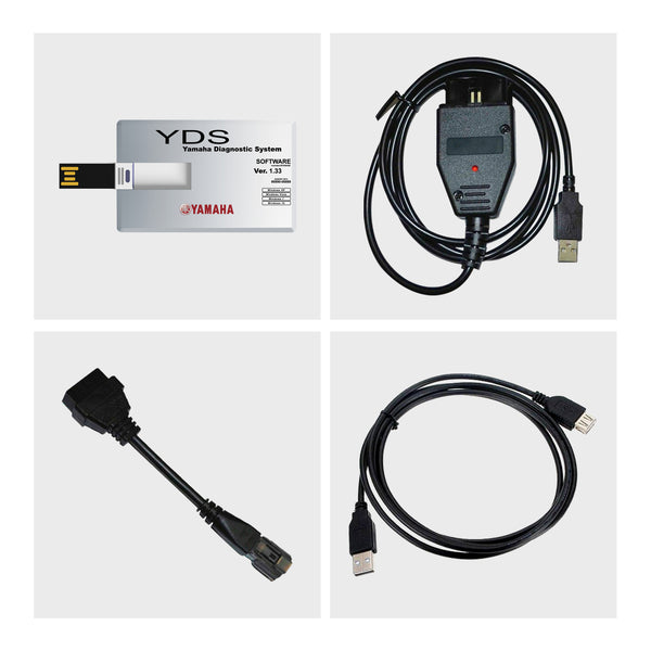 Diagnostic USB Cable Scan Tool Adapter Kit for Yamaha YDS Boat Marine Outboard WaveRunner Jet Boat
