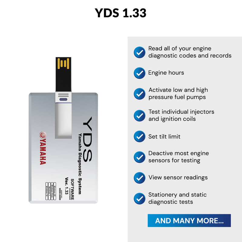 DIAGNOSTIC KIT YAMAHA Marine (Marine YDS) Outboard Wave Runner 2002-23 YDS PRO 2 $643.95 - AU DIAGNOSTIC KIT YAMAHA Marine (Marine YDS) Outboard Wave Runner 2002-23 YDS PRO 2 $643.95 - AU